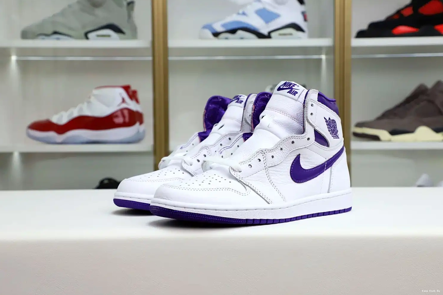 Air High OG 1 Kimikick Court Purple Jordan 0806